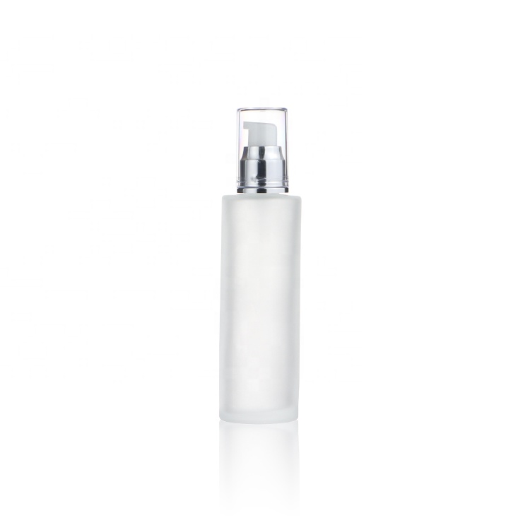 Wholesale Refillable Glass Pump Lotion Serum Bottle 30 ml 50 ml 100 ml