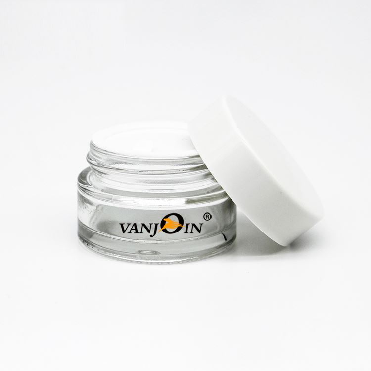 Wholesale Regular Cosmetic Skin Care Cream Packaging Container Glass Jars With Screw Cap