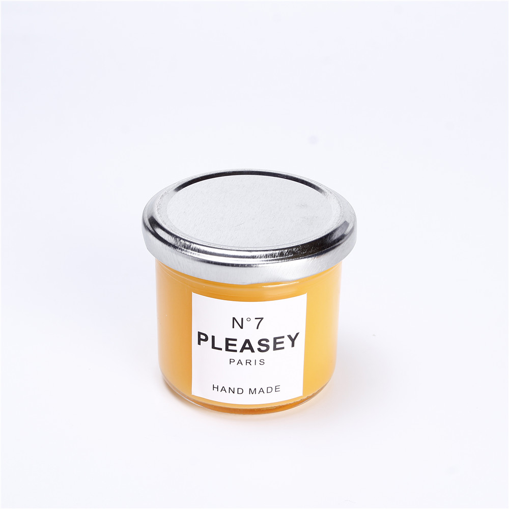 Wholesale Round Beverage Juice Empty Fruit Water Glass Bottle Jars With Screw Separable Tin Lid