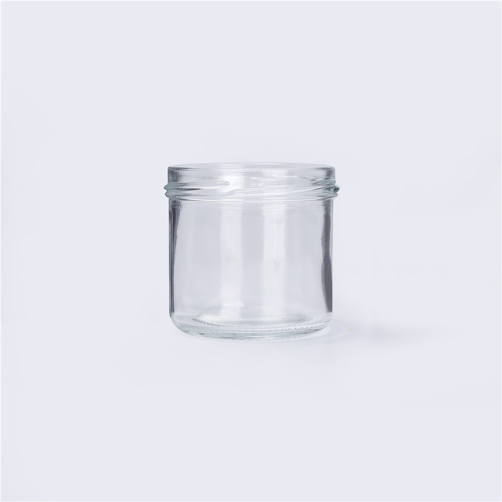 Wholesale Round Beverage Juice Empty Fruit Water Glass Bottle Jars With Screw Separable Tin Lid