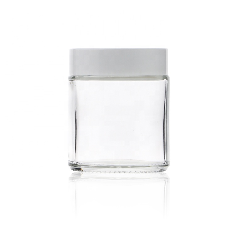 Wholesale Round Empty Face 30g Cream Jar Glass Cream Bottle