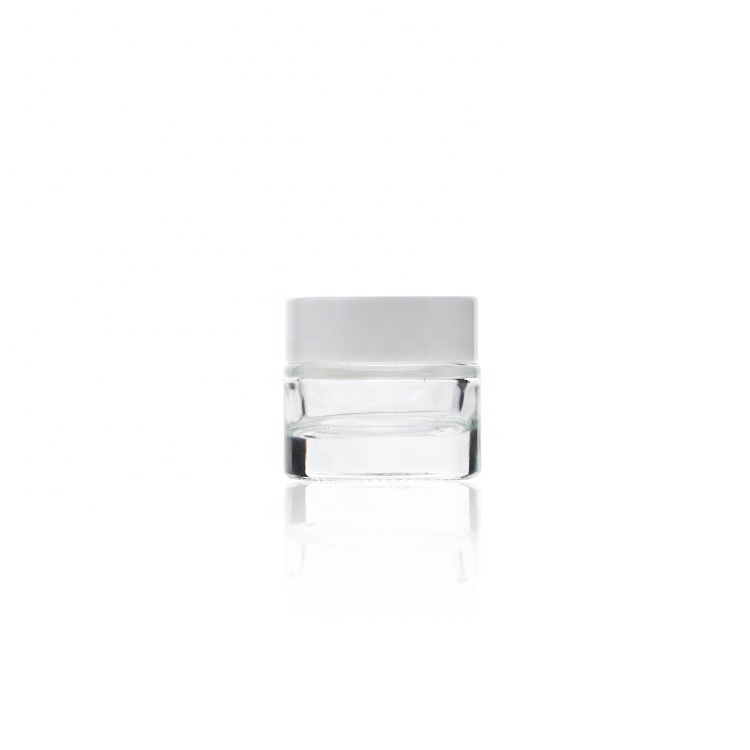 Wholesale Round Empty Face 30g Cream Jar Glass Cream Bottle