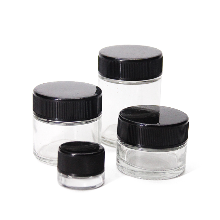 Wholesale Round Matte 50Ml Food Container Empty Honey Glass Jars For Honey Food Storage