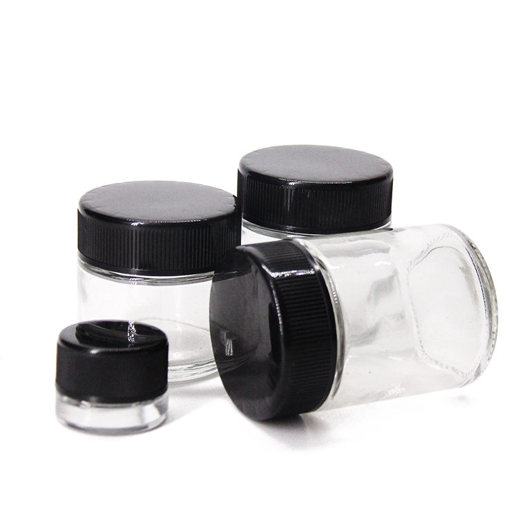 Wholesale Round Matte 50Ml Food Container Empty Honey Glass Jars For Honey Food Storage