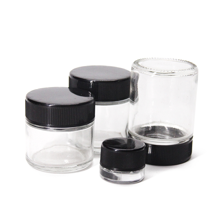 Wholesale Round Matte 50Ml Food Container Empty Honey Glass Jars For Honey Food Storage