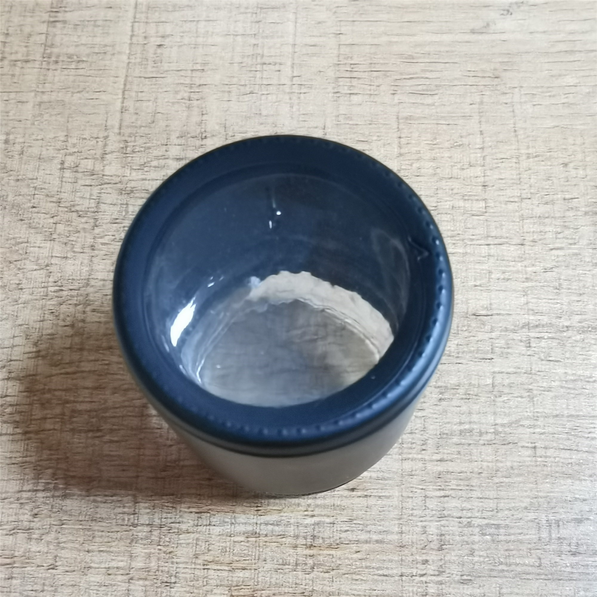Wholesale Round Matte Black Glass Candle Jar With Lid 1oz 30ml