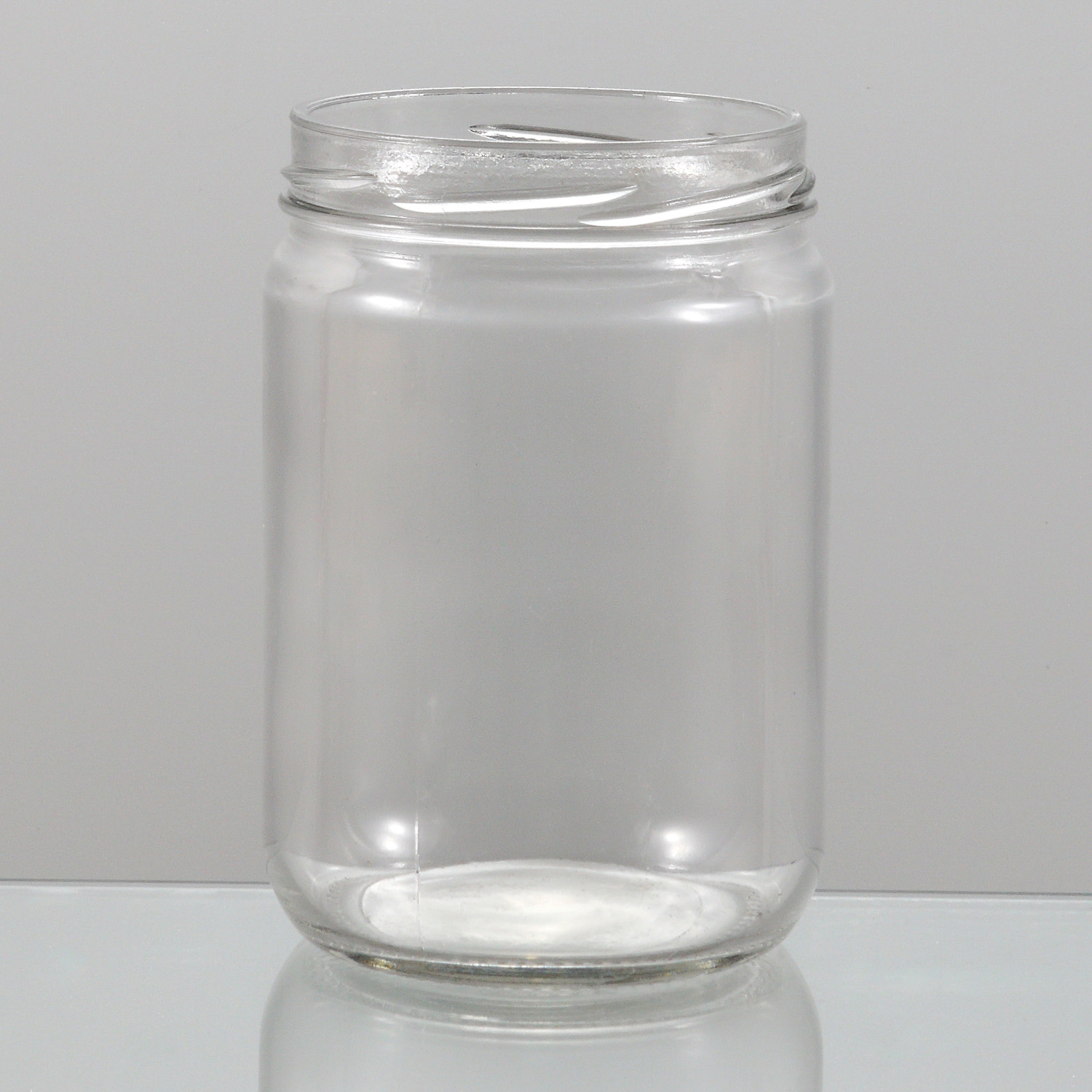 Wholesale Round Pickles Container Customize High Quality Lead Free Glass Jar