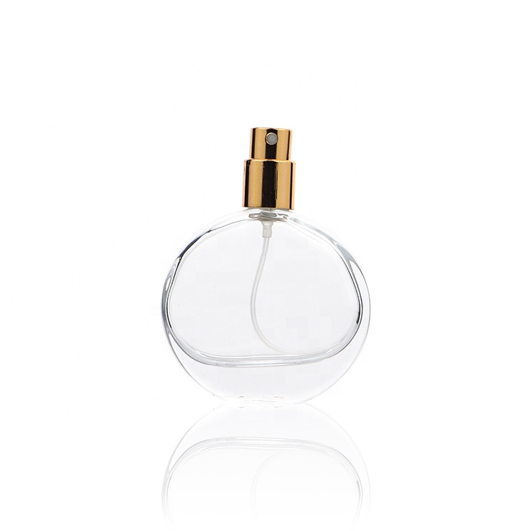 Wholesale Round Refillable New Perfume Bottles 30 ml 50 ml Glass Spray