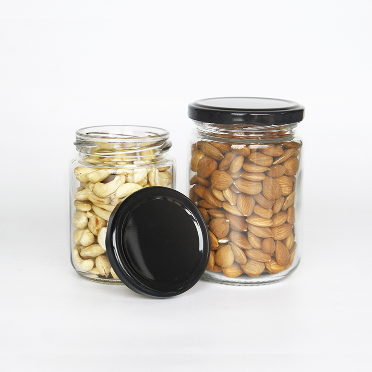 Wholesale Round Shape Chili Sauce Storage Pickle Jars Container For Beef Paste