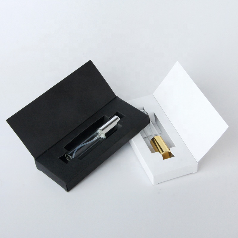 Wholesale Sample Perfume Tube 10ml Glass Perfume Bottle with Carton Box