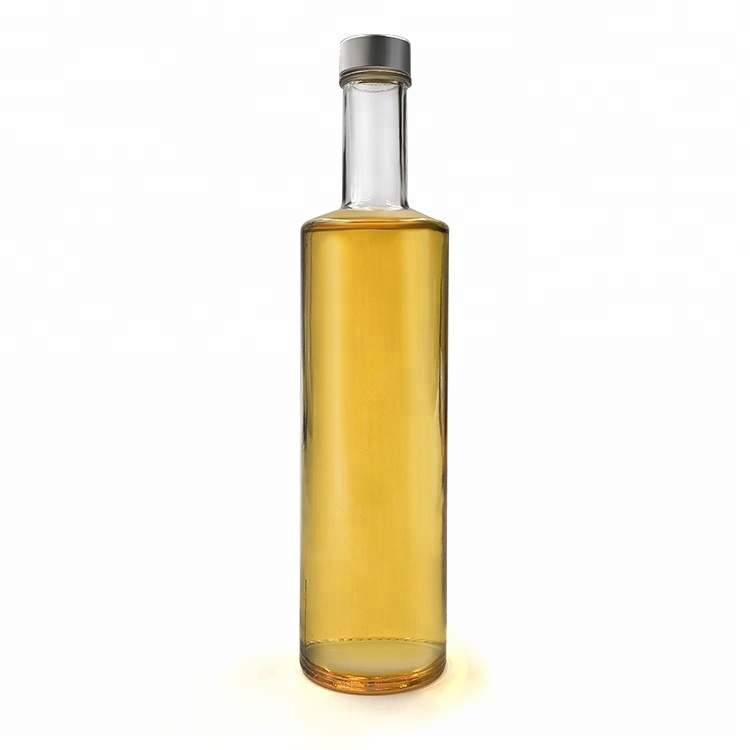 Wholesale Screen Printing Empty 700 ml 750ml Vodka Spirit Glass Liquor Bottle With screw cap