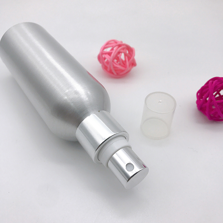 Wholesale Silver Aluminium Cosmetic Water Perfume Mist Sprayer Bottle
