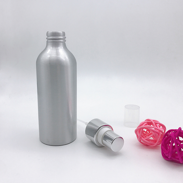 Wholesale Silver Aluminium Cosmetic Water Perfume Mist Sprayer Bottle