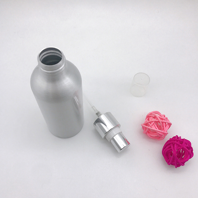 Wholesale Silver Aluminium Cosmetic Water Perfume Mist Sprayer Bottle