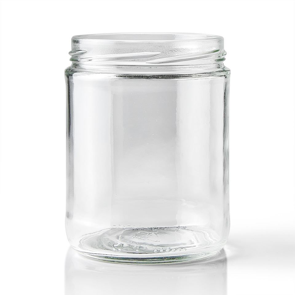 Wholesale Small Transparent Round Glass Food Storage Spice Honey Jar In Bulk With Airtight Lids