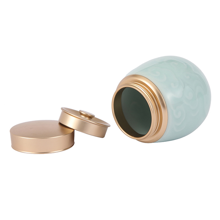 Wholesale Specialty Stores Ceramic Canister Candy Jar with lid Storage