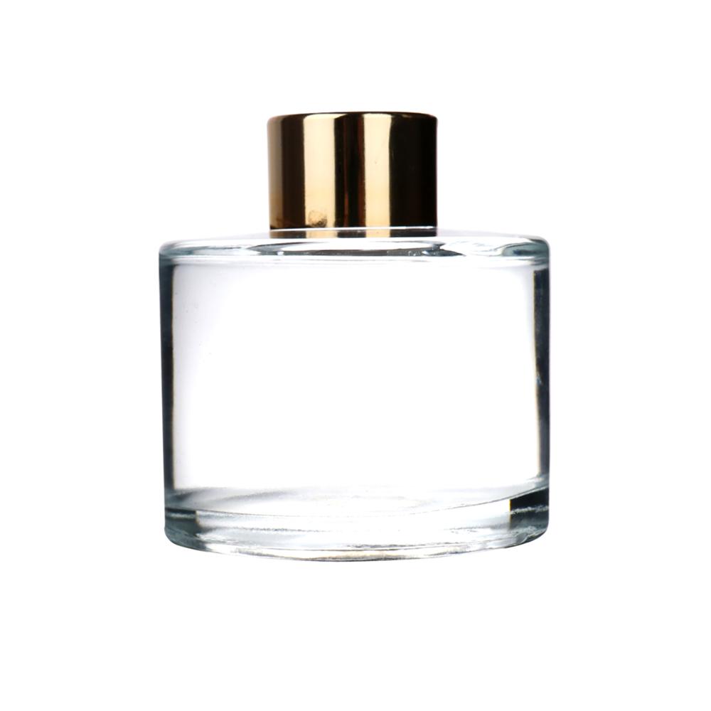 Wholesale Square Matte Black Diffuser Bottle 100ml Glass Bottle Fragrance Oil Container Aroma Reed Diffuser Bottle