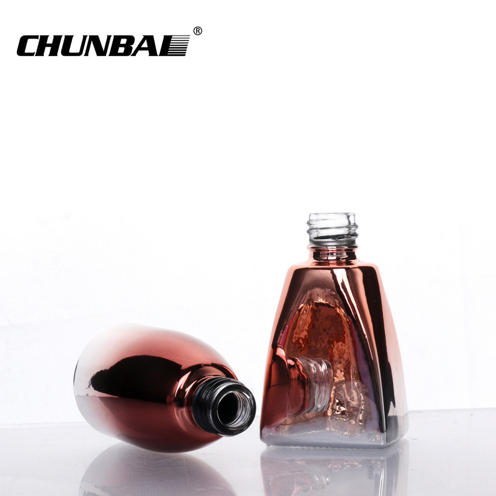 Wholesale Square Nail Polish Glass Bottle with Brush