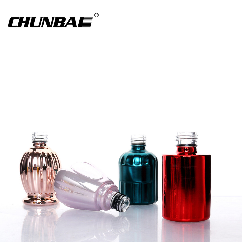 Wholesale Square Nail Polish Glass Bottle with Brush