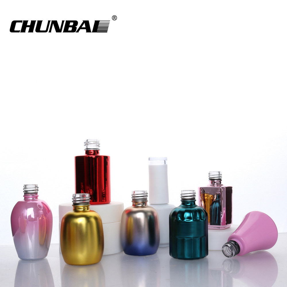 Wholesale Square Nail Polish Glass Bottle with Brush