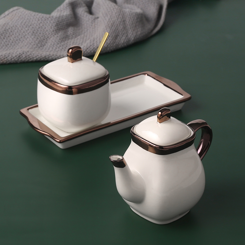 Wholesale Superb Craftsmanship High Quality And Durable Ceramic Spice Jar Set