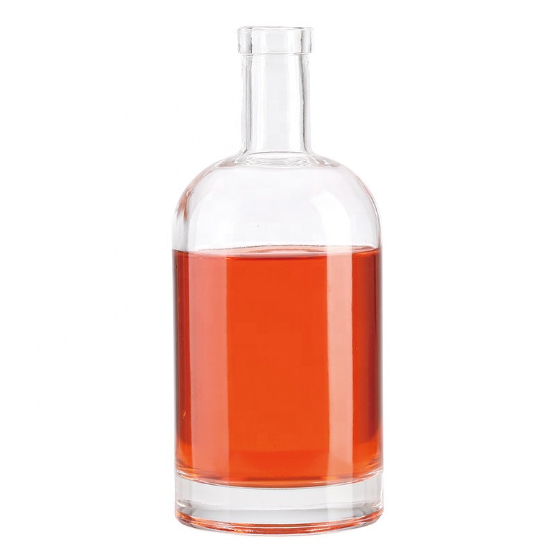 Wholesale Tall And Thin Glass Spirit Bottle Swing Top Lock Lid 1 Liter