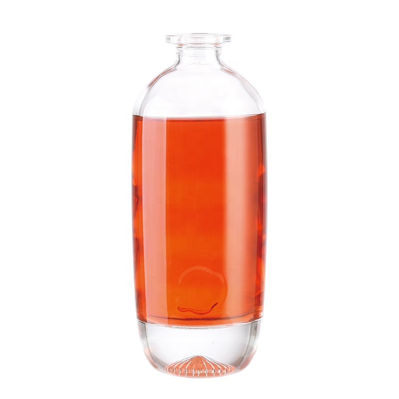Wholesale Tall And Thin Glass Spirit Bottle Swing Top Lock Lid 1 Liter