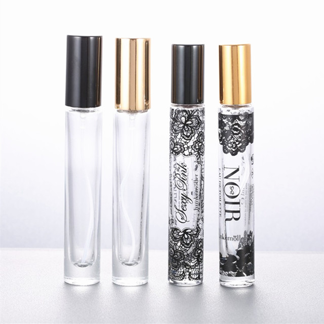 Wholesale Tall and thick bottom refill perfume bottles 10ml glass spray bottle