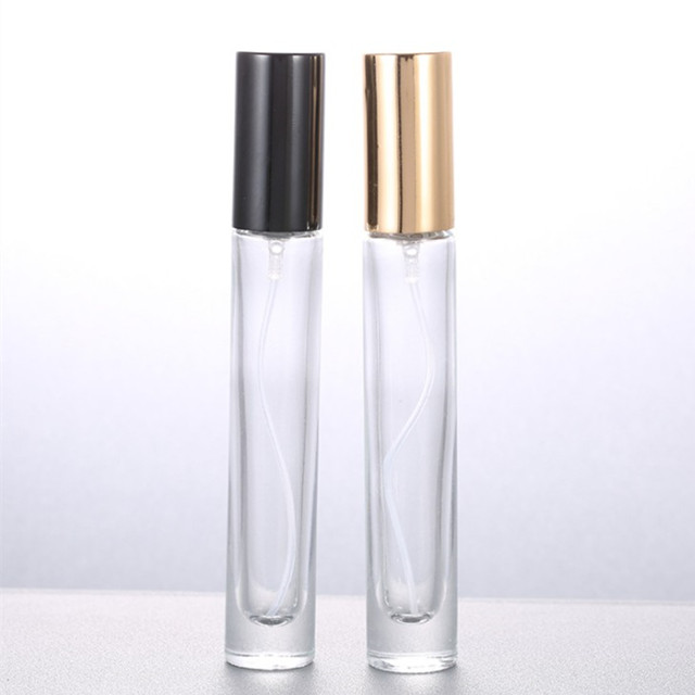 Wholesale Tall and thick bottom refill perfume bottles 10ml glass spray bottle