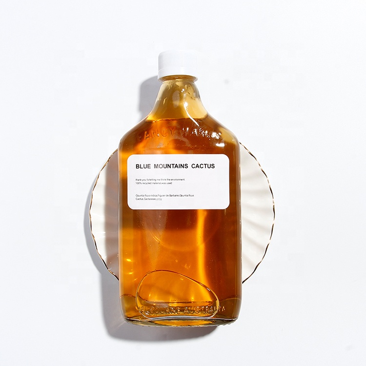 Wholesale Tamper Evident Glass Bottles Cold Brew Coffee Glass Flask Bottles 200ml 375ml