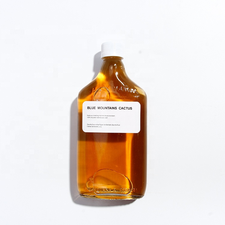 Wholesale Tamper Evident Glass Bottles Cold Brew Coffee Glass Flask Bottles 200ml 375ml