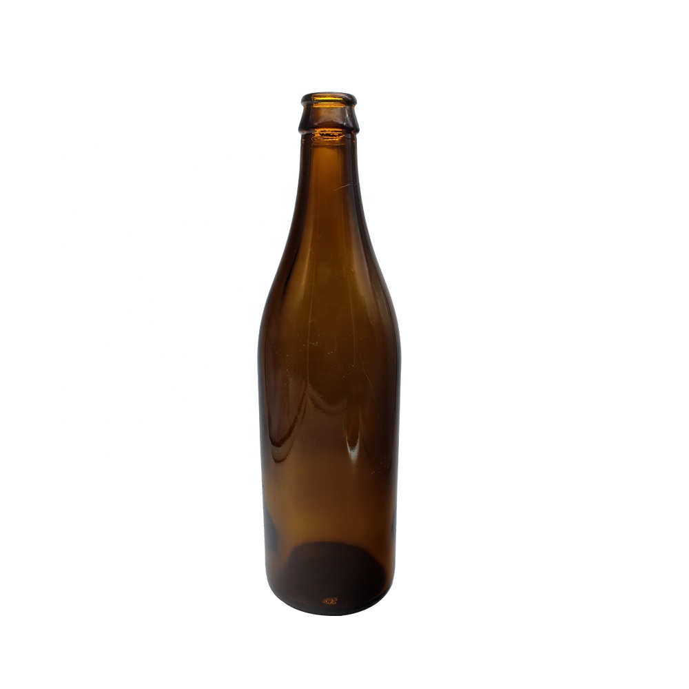 Wholesale Tequila Flask Eliquid Wine Bottle Empty Glass Beer Bottle Bouteille De Vin With Crown Cap