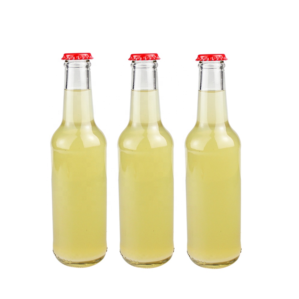 Wholesale Tequila Flask Eliquid Wine Bottle Empty Glass Beer Bottle Bouteille De Vin With Crown Cap