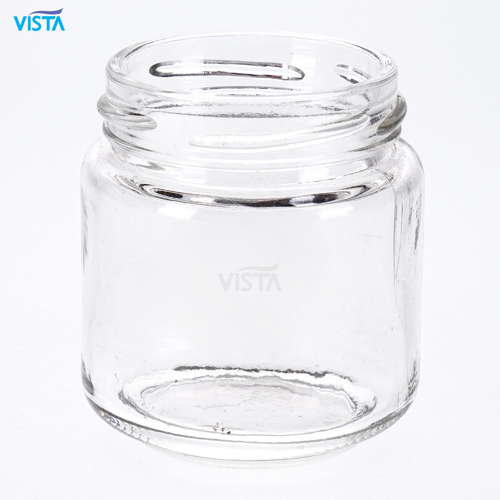 Wholesale Twist-off Normal Flint 250ml Glass Jar with lug top