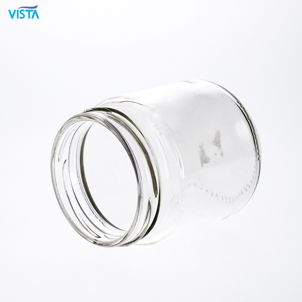 Wholesale Twist-off Normal Flint 250ml Glass Jar with lug top