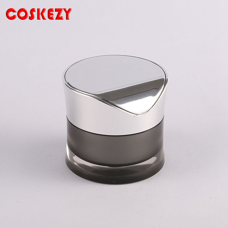 Wholesale Unique Custom Cosmetic Plastic Cream Jar 50ml Acrylic Jar 30g Face Cream Fancy Cosmetic Jars