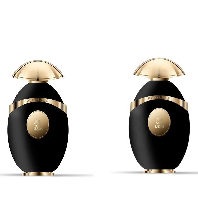 Wholesale Unique design luxury cosmetic 100ml spray empty glass perfume bottle