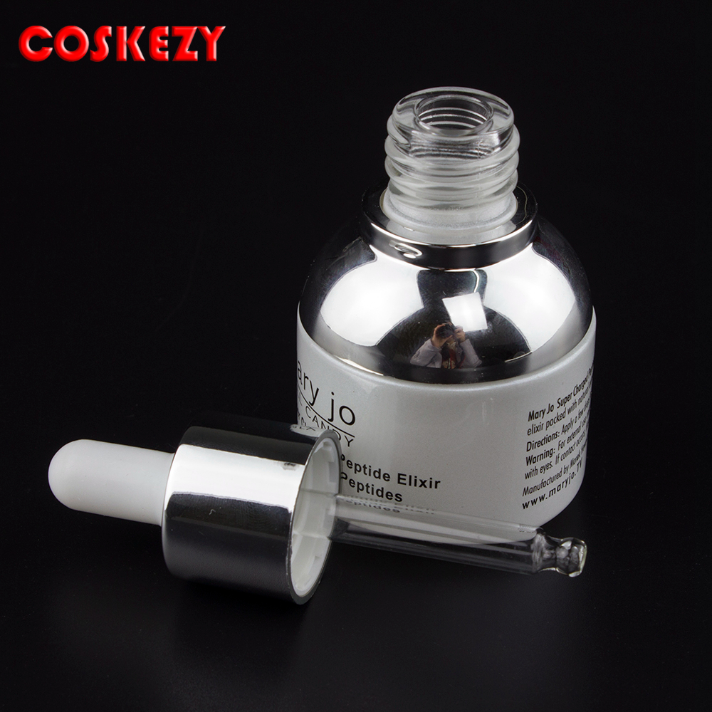 Wholesale White Empty Glass Essential Oil Bottle with Dropper, Cosmetic Hot Package 20ml 30ml Eye Dropper Bottle