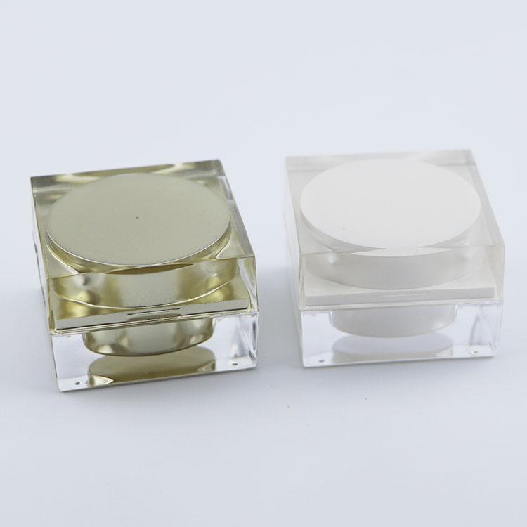 Wholesale acrylic cream jar for cosmetic packing