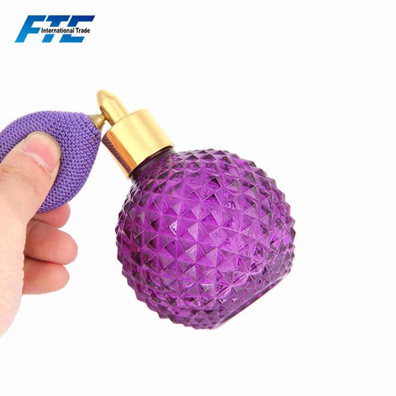 Wholesale airbag glass Atomizer Spray Refillable perfume bottle