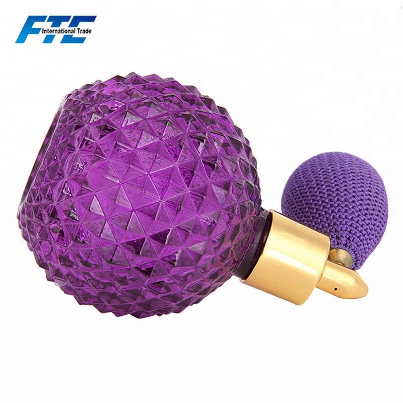 Wholesale airbag glass Atomizer Spray Refillable perfume bottle