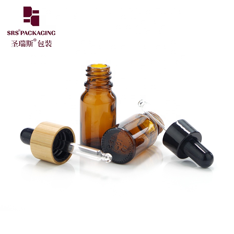 Wholesale amber glass dropper bottle small diffuser aromatherapy bottles for essential oil