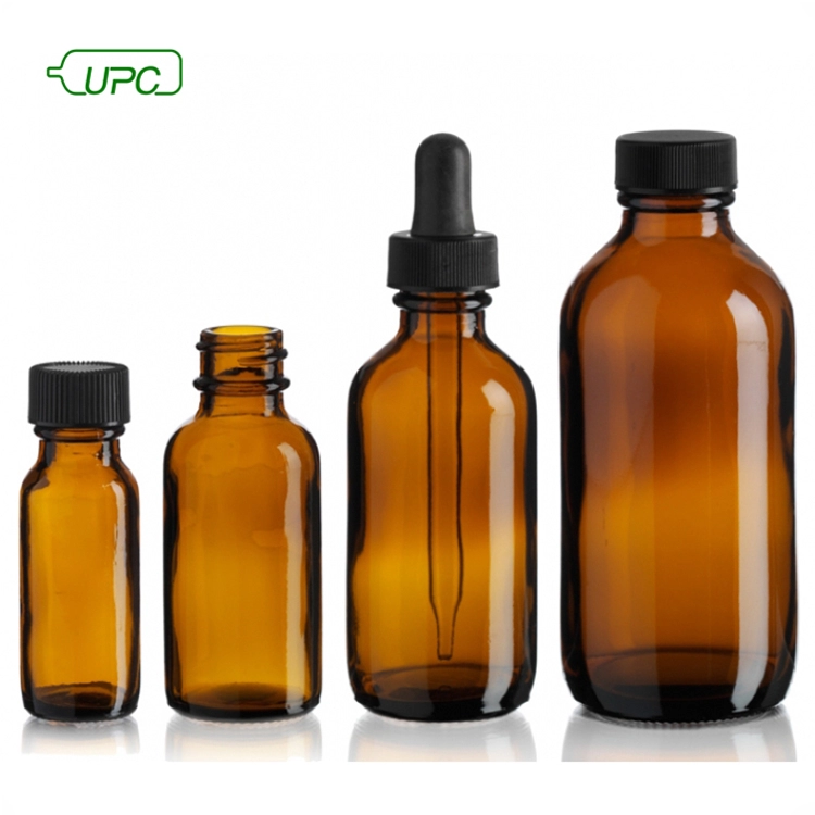 Wholesale amber glass pharmaceutical bottle