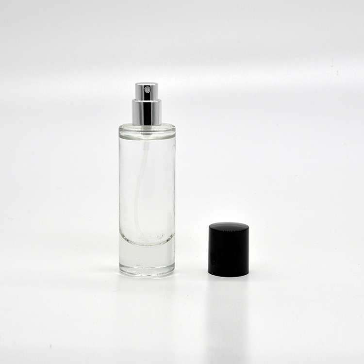 Wholesale beautiful design custom made glass perfume bottle with delicate box