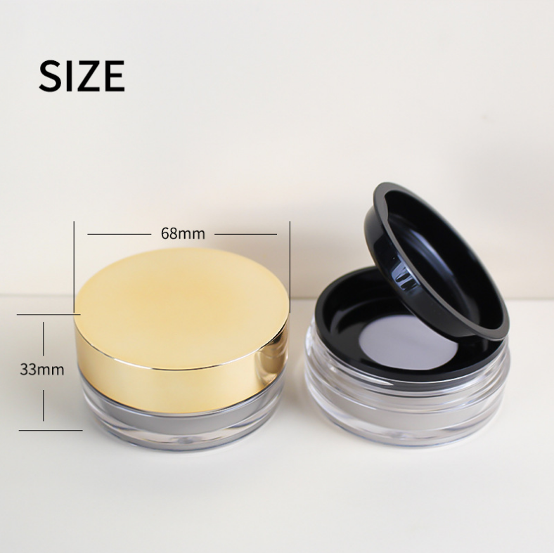 Wholesale beauty makeup packaging material new mesh double elastic mesh air cushion powder makeup empty box packaging material