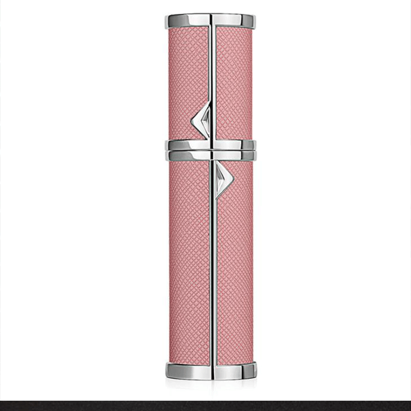 Wholesale bottom filling sub-bottle 5ML Haute Couture leather perfume spray travel pocket sample empty bottle
