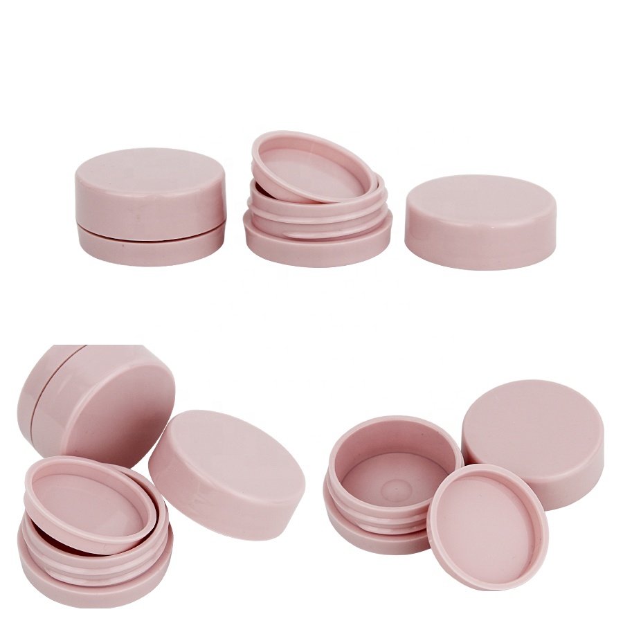 Wholesale bpa free eco friendly makeup packaging bottle tube airtight container mini empty plastic cosmetic jar