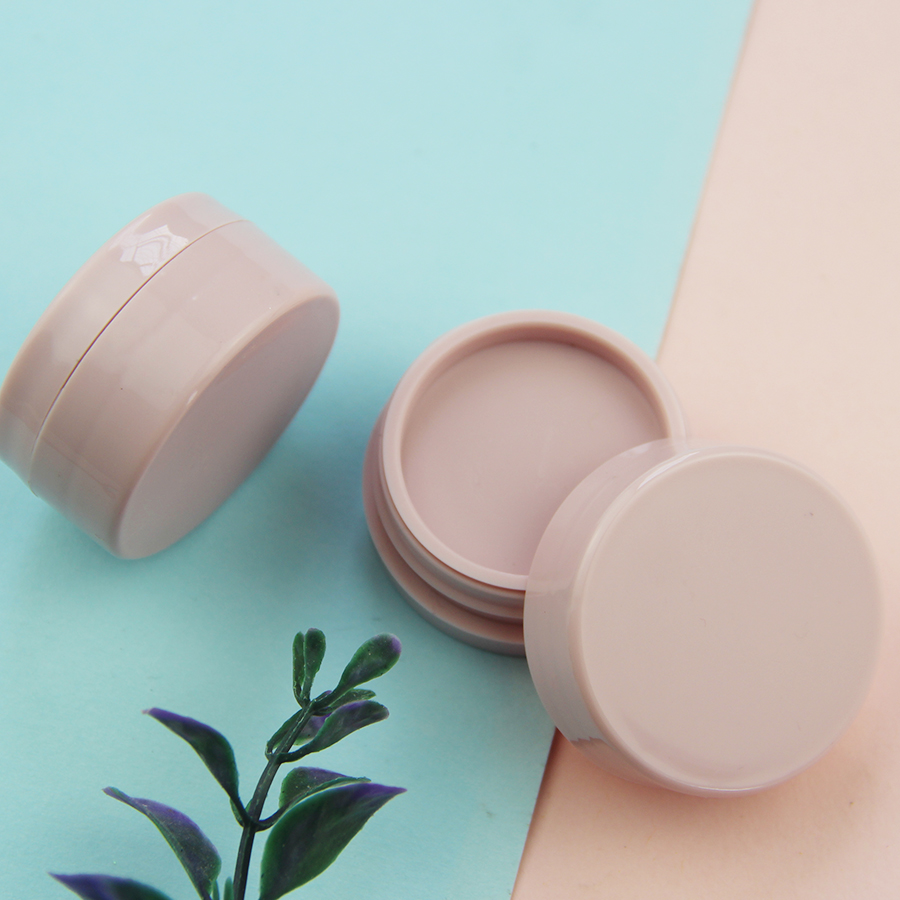 Wholesale bpa free eco friendly makeup packaging bottle tube airtight container mini empty plastic cosmetic jar