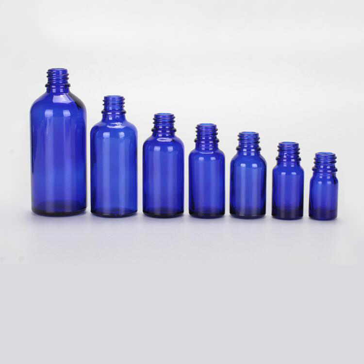 Wholesale bule color dropper bottle/skin care essential oil bottle