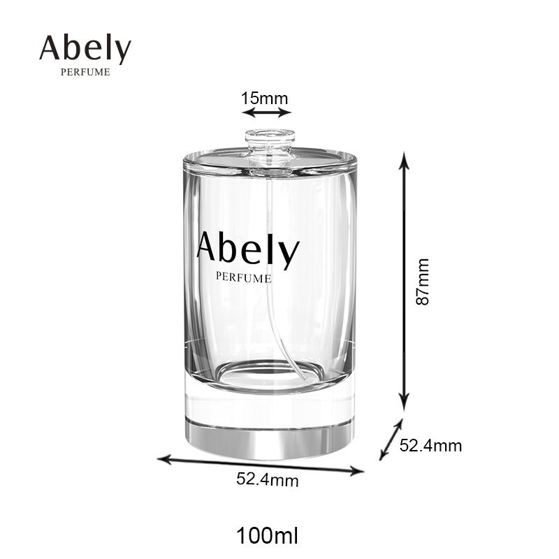 Wholesale bulk empty perfume bottles supplier custom made luxury glass spray parfum bottle 50ml 100ml